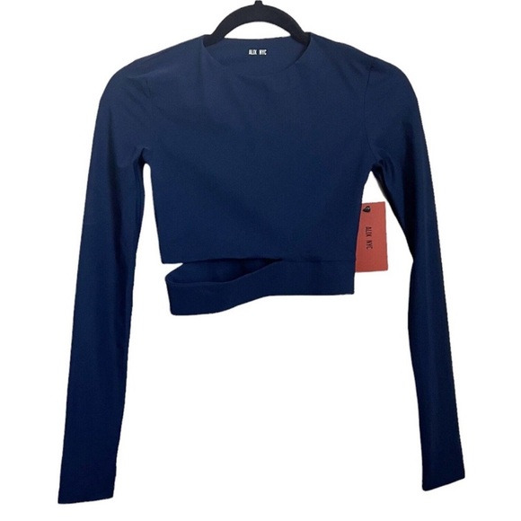 NWT Alix NYC long sleeve crop top - Picture 2 of 4